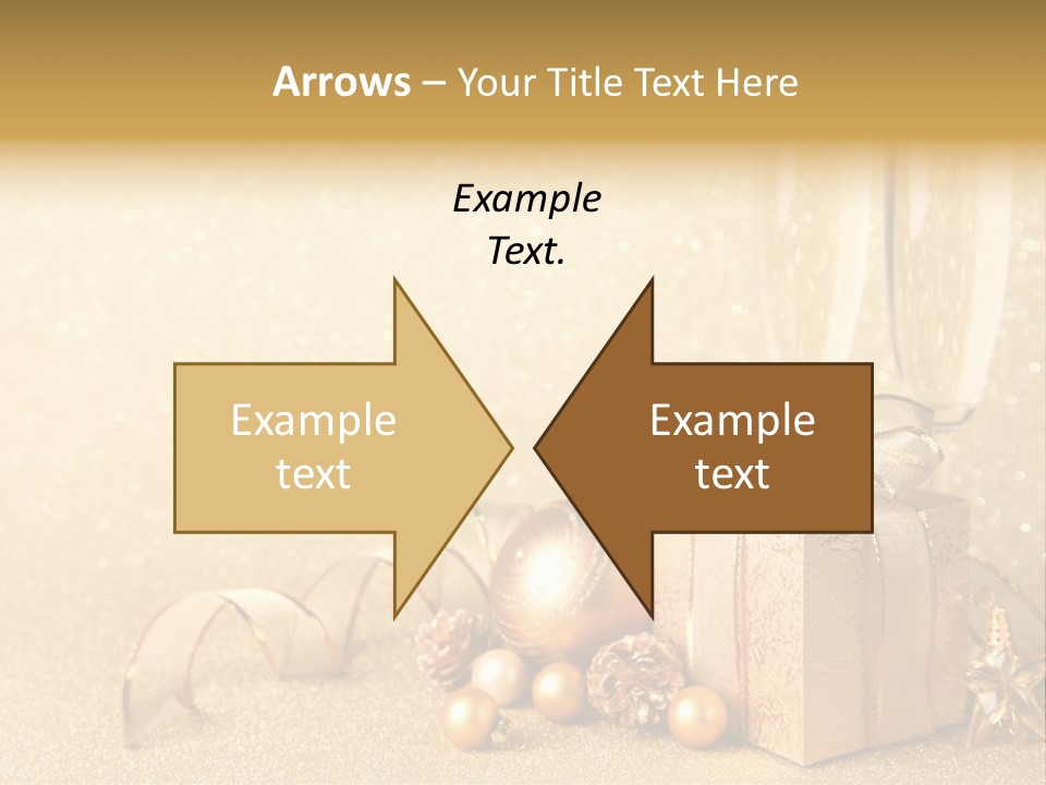 Winter Silvester Present PowerPoint Template