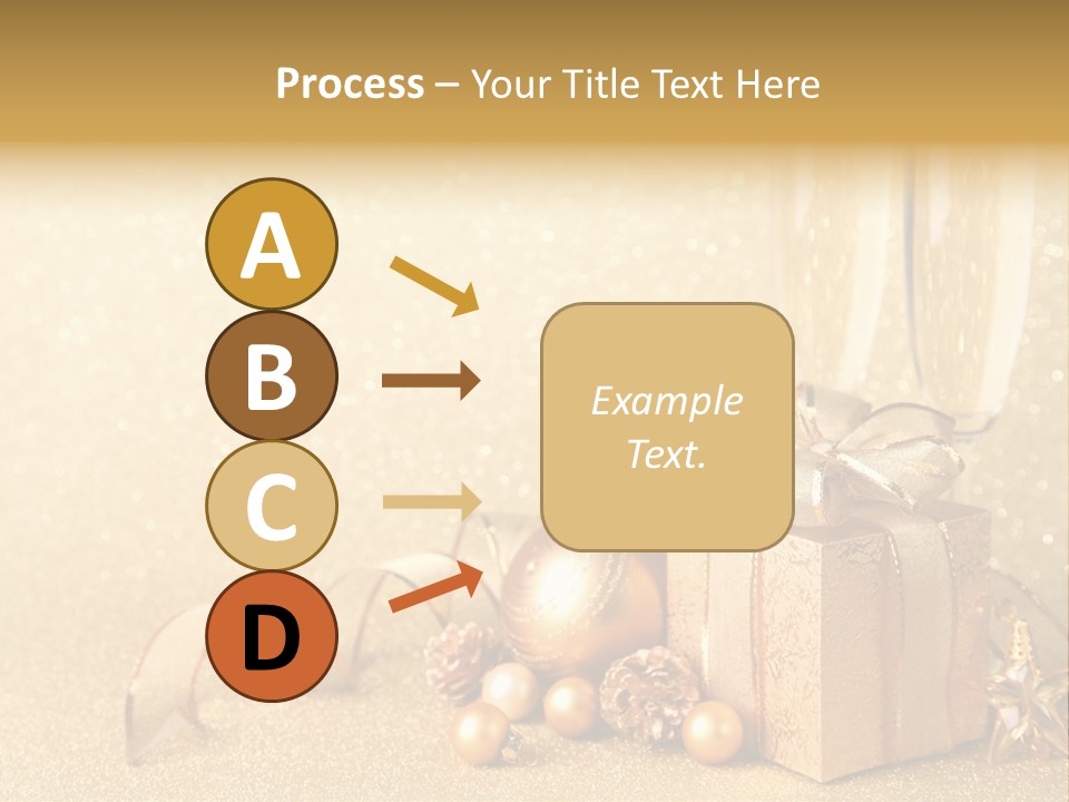 Winter Silvester Present PowerPoint Template