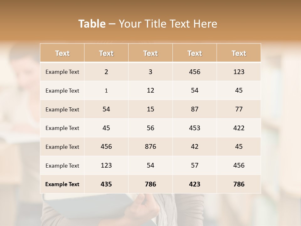 Teenager People Library PowerPoint Template