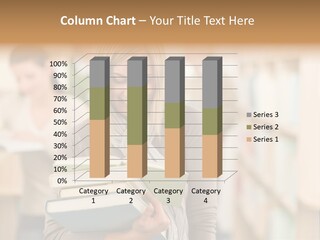 Teenager People Library PowerPoint Template