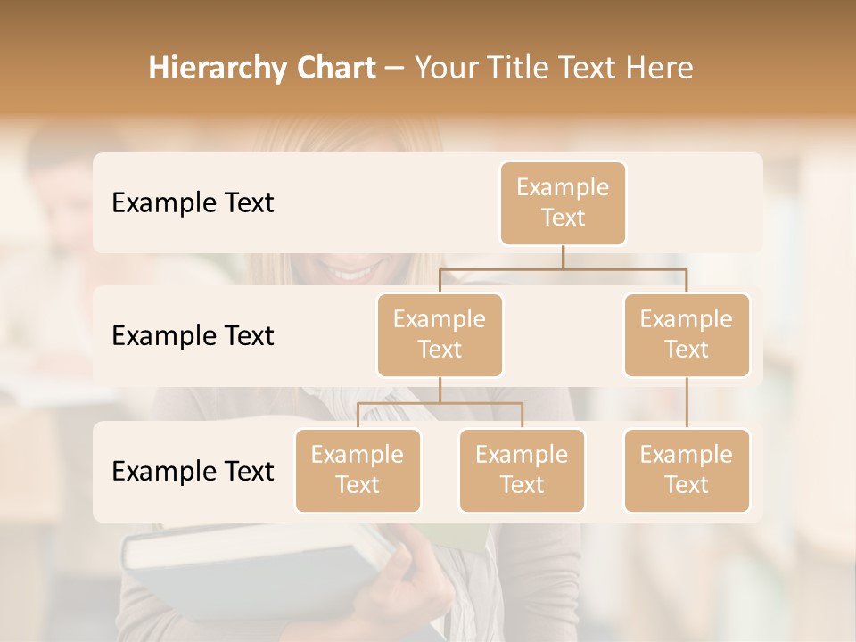Teenager People Library PowerPoint Template