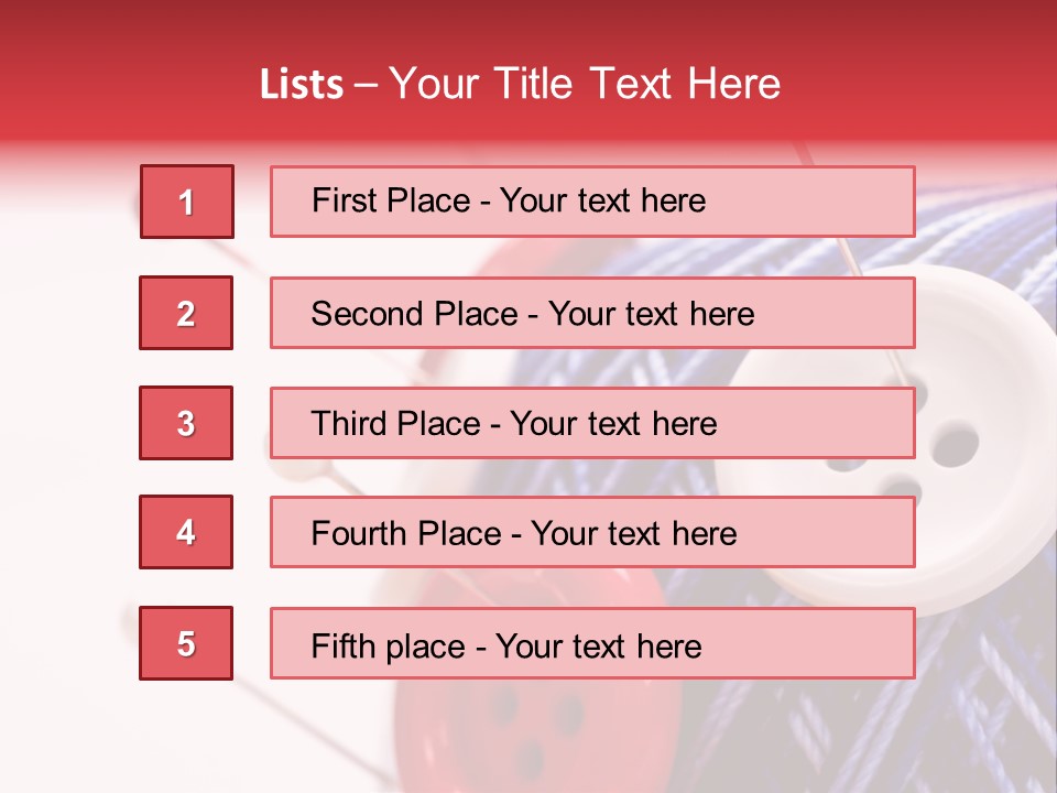 Design Clothing Color PowerPoint Template