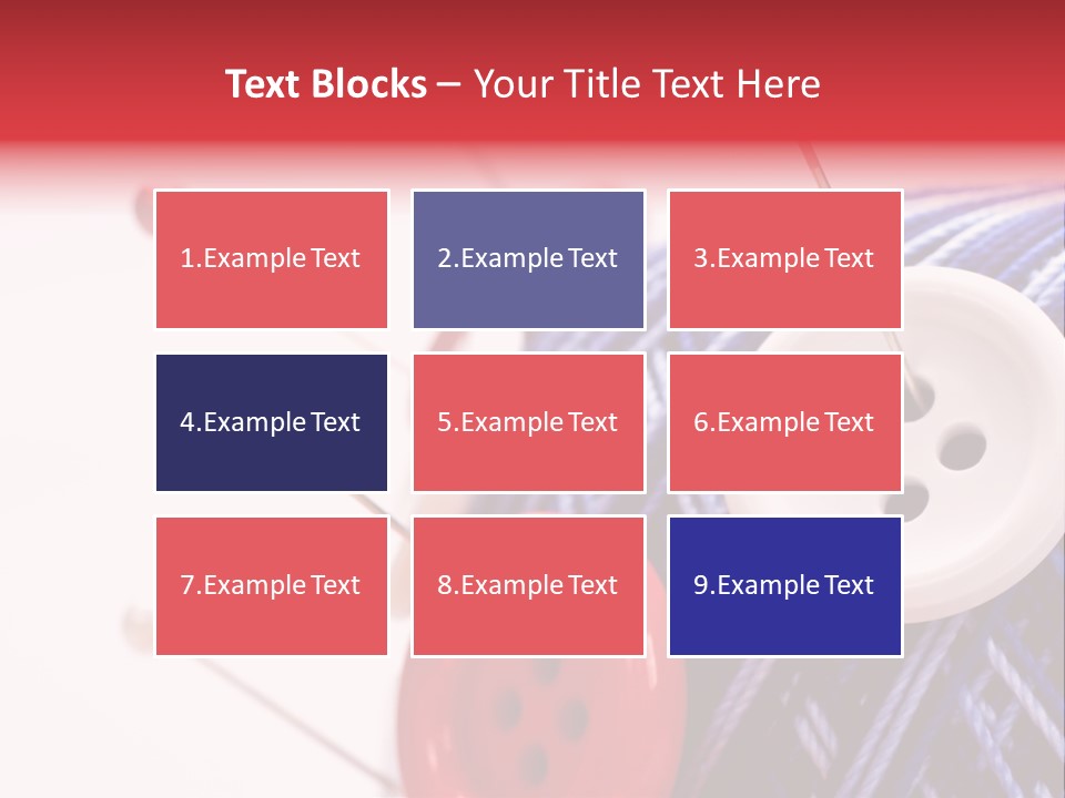 Design Clothing Color PowerPoint Template