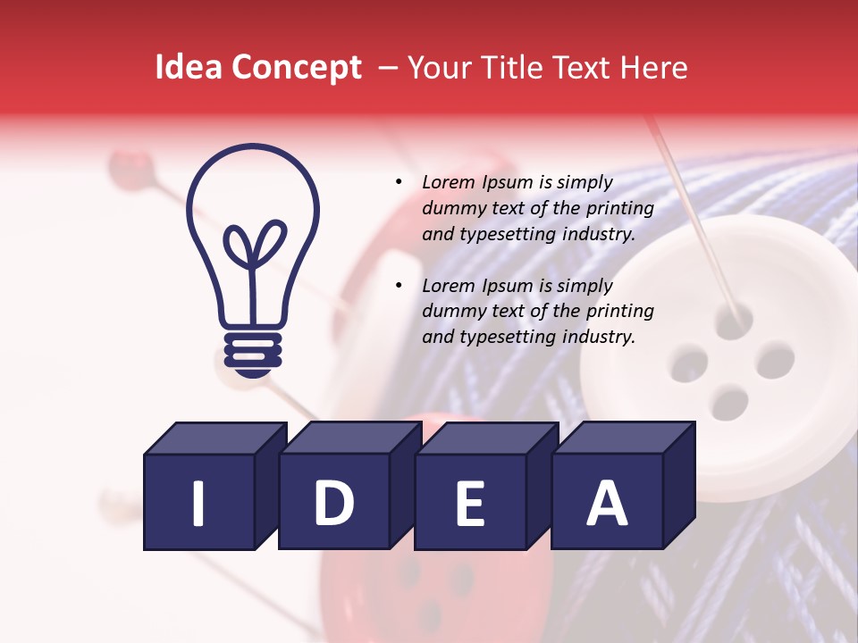 Design Clothing Color PowerPoint Template