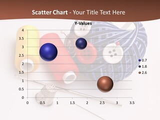 Ball Dressmaking Wool PowerPoint Template