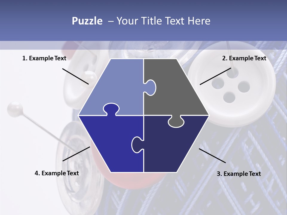 Sewing Yarn Work PowerPoint Template