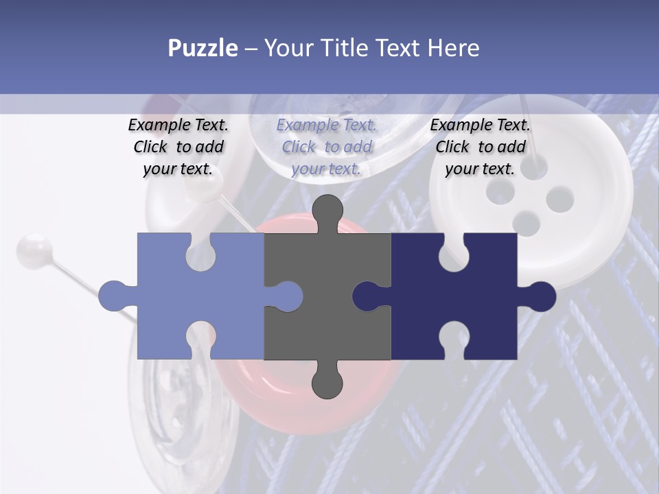 Sewing Yarn Work PowerPoint Template