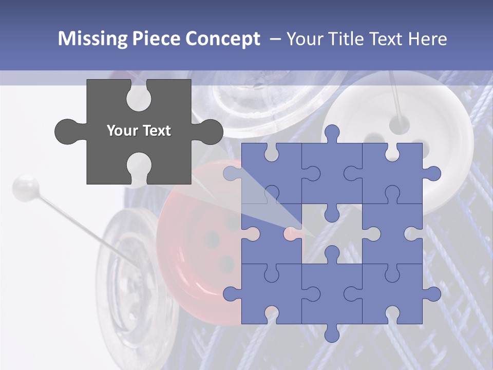 Sewing Yarn Work PowerPoint Template