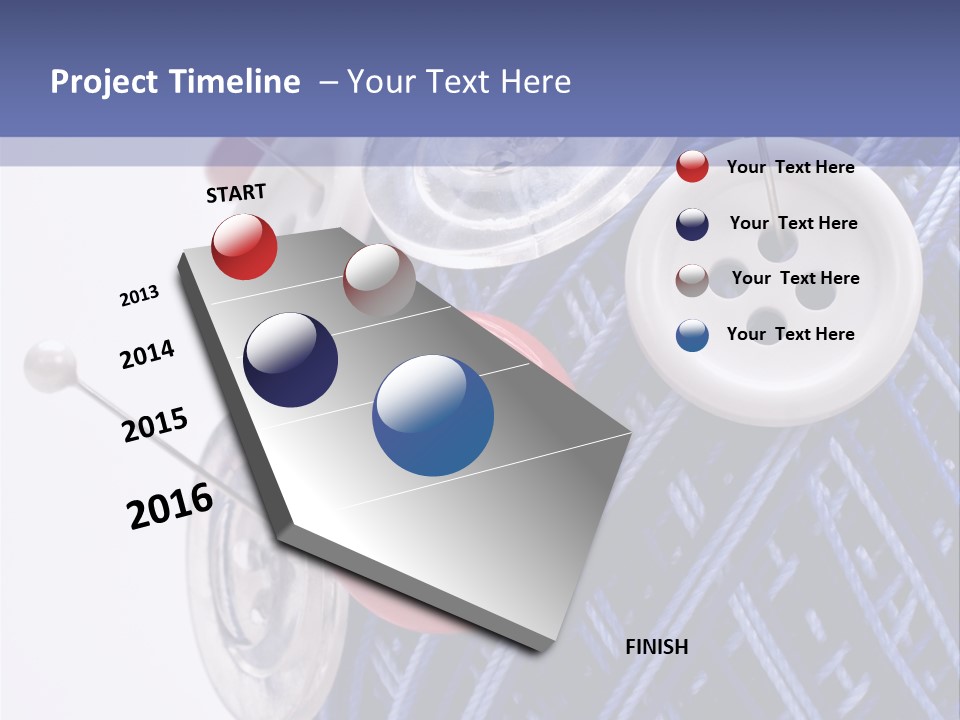Sewing Yarn Work PowerPoint Template