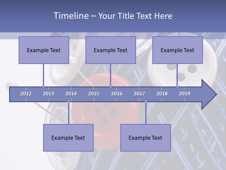 Sewing Yarn Work PowerPoint Template