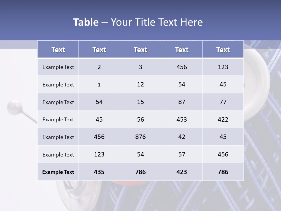 Sewing Yarn Work PowerPoint Template