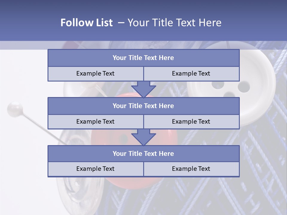 Sewing Yarn Work PowerPoint Template