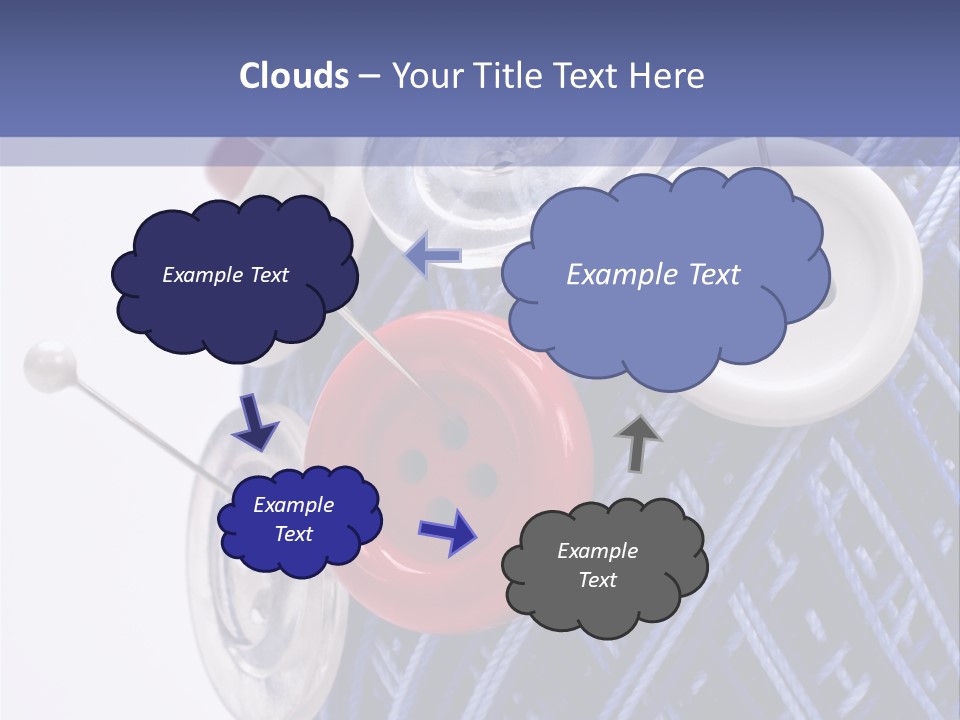 Sewing Yarn Work PowerPoint Template