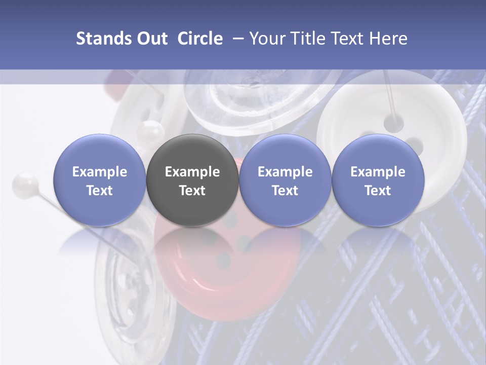 Sewing Yarn Work PowerPoint Template