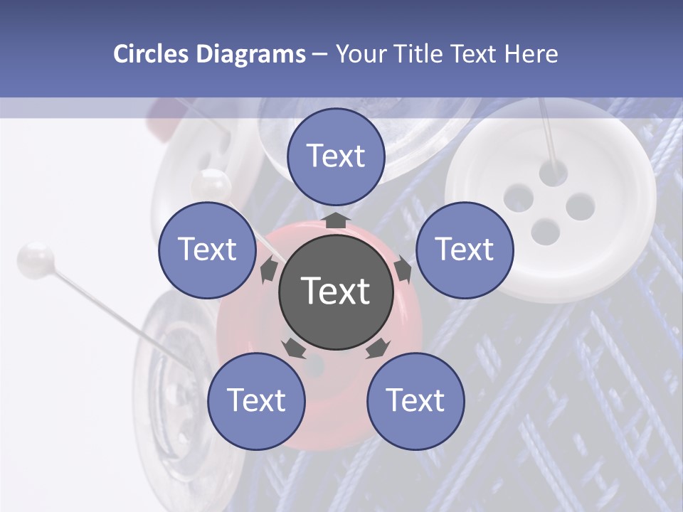 Sewing Yarn Work PowerPoint Template