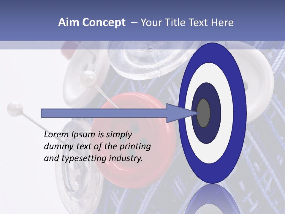 Sewing Yarn Work PowerPoint Template