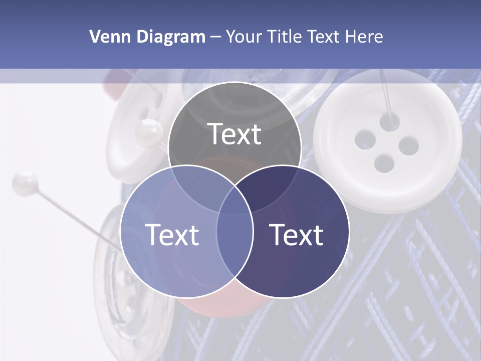 Sewing Yarn Work PowerPoint Template