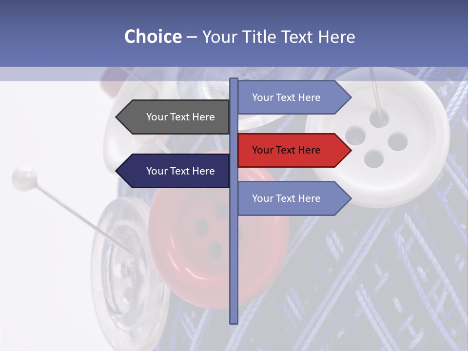 Sewing Yarn Work PowerPoint Template