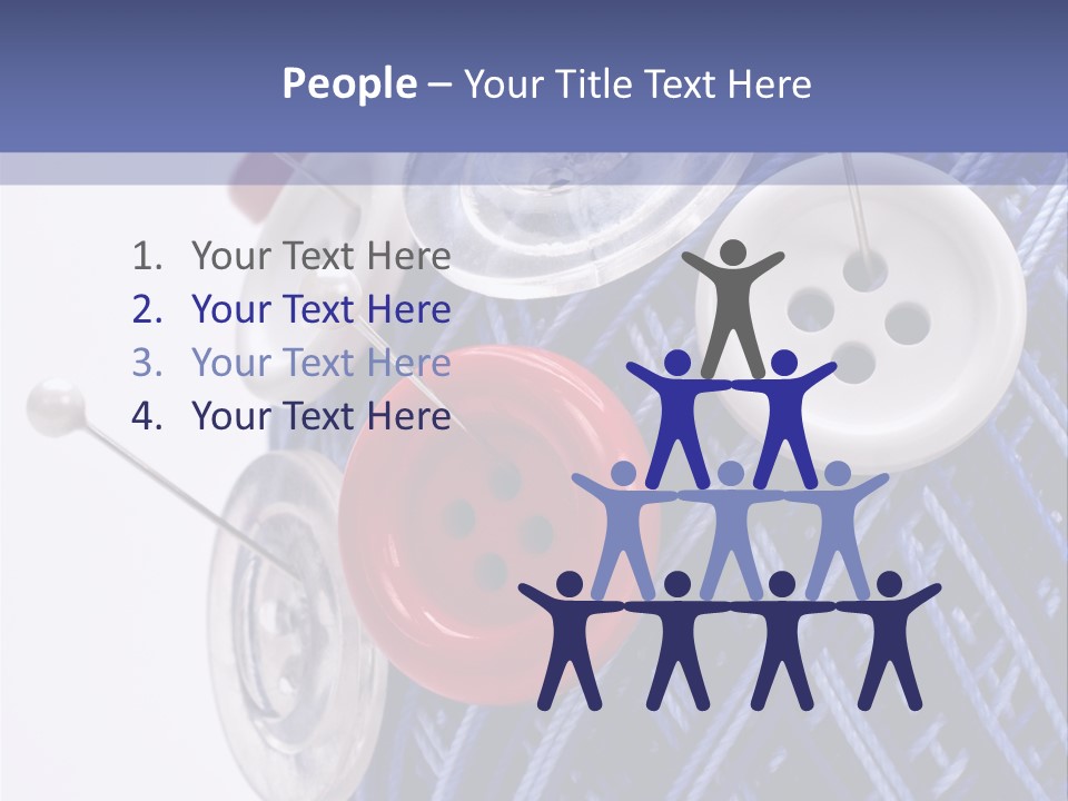 Sewing Yarn Work PowerPoint Template