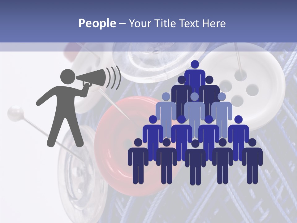 Sewing Yarn Work PowerPoint Template