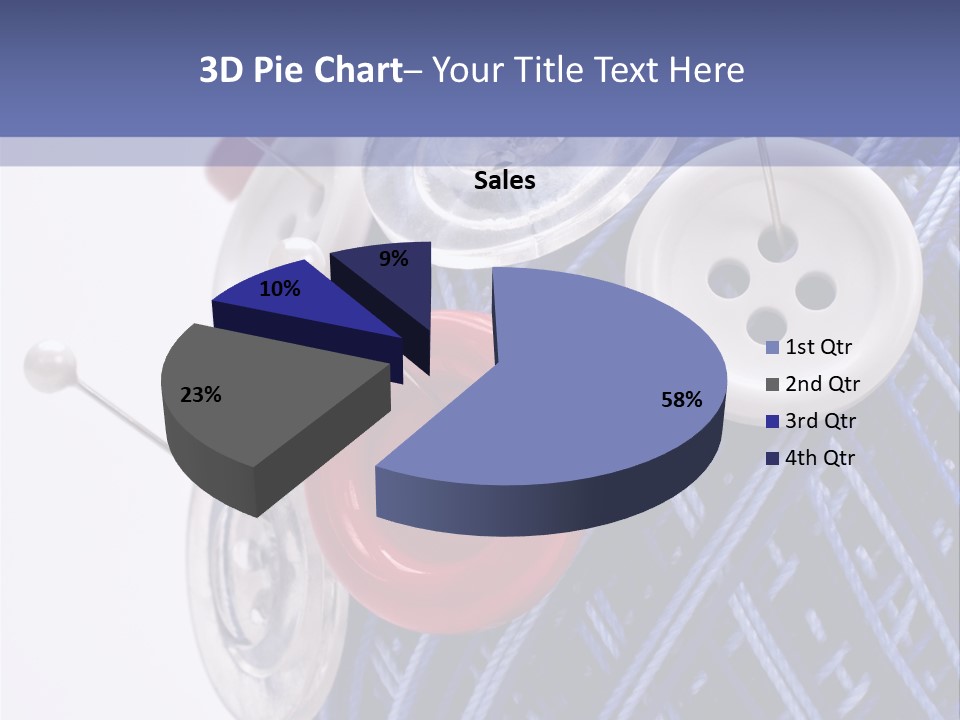 Sewing Yarn Work PowerPoint Template