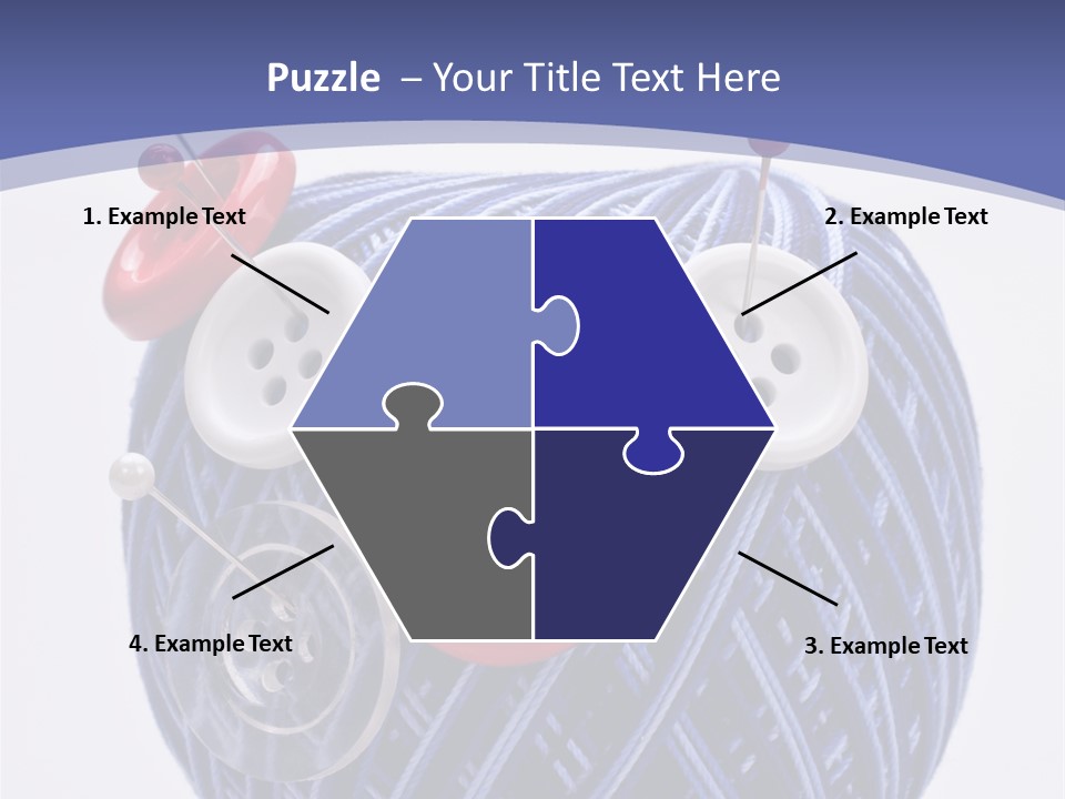 Sewing Textile Clothes PowerPoint Template