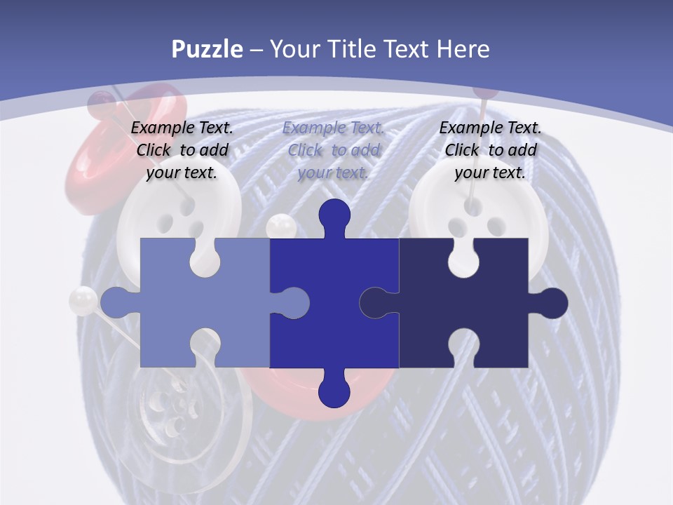 Sewing Textile Clothes PowerPoint Template