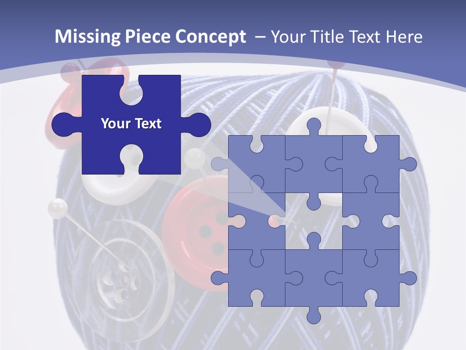 Sewing Textile Clothes PowerPoint Template