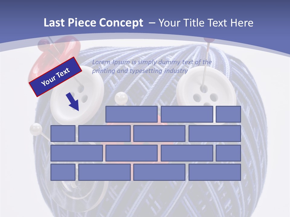 Sewing Textile Clothes PowerPoint Template