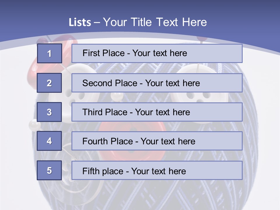 Sewing Textile Clothes PowerPoint Template