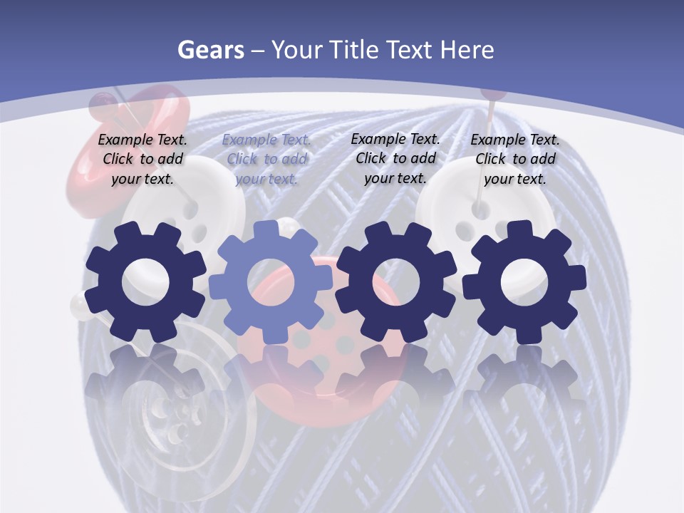 Sewing Textile Clothes PowerPoint Template