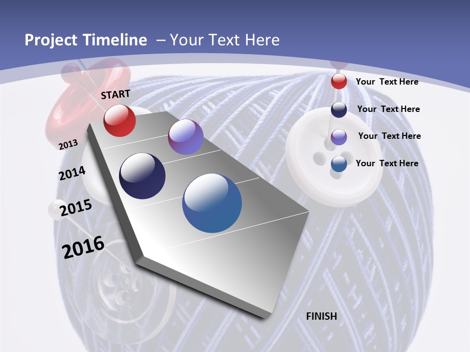 Sewing Textile Clothes PowerPoint Template