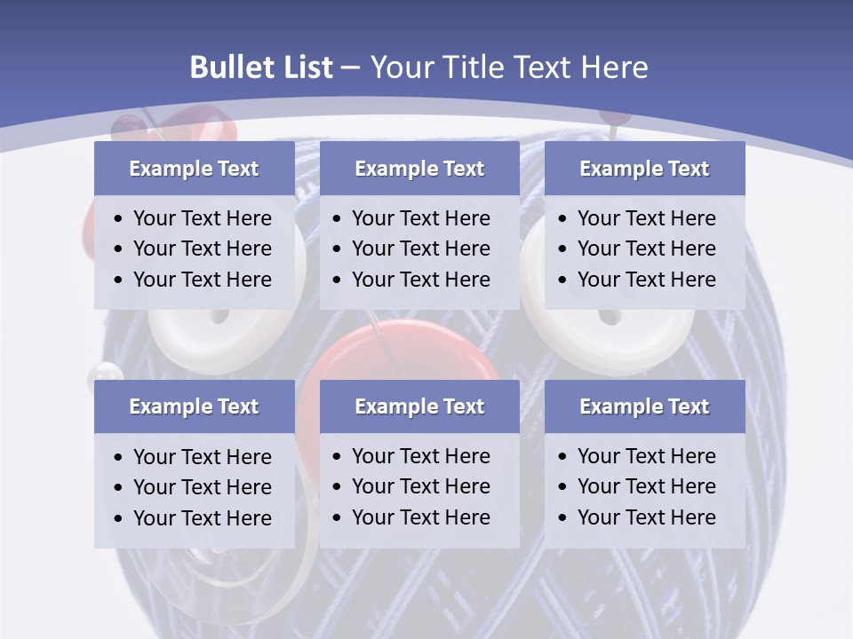 Sewing Textile Clothes PowerPoint Template