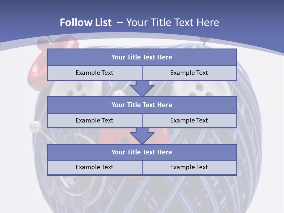 Sewing Textile Clothes PowerPoint Template
