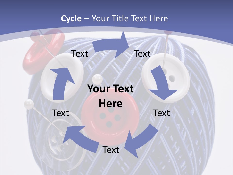 Sewing Textile Clothes PowerPoint Template