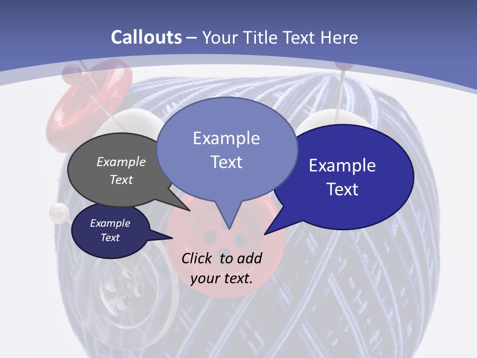 Sewing Textile Clothes PowerPoint Template