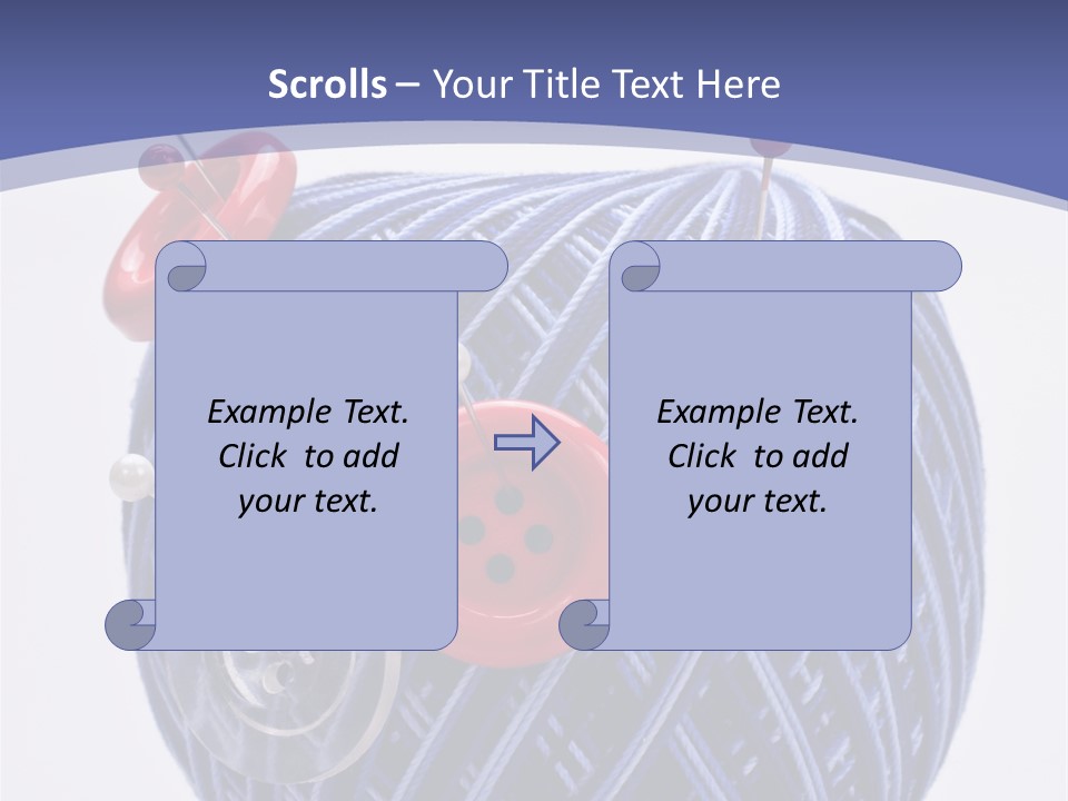Sewing Textile Clothes PowerPoint Template