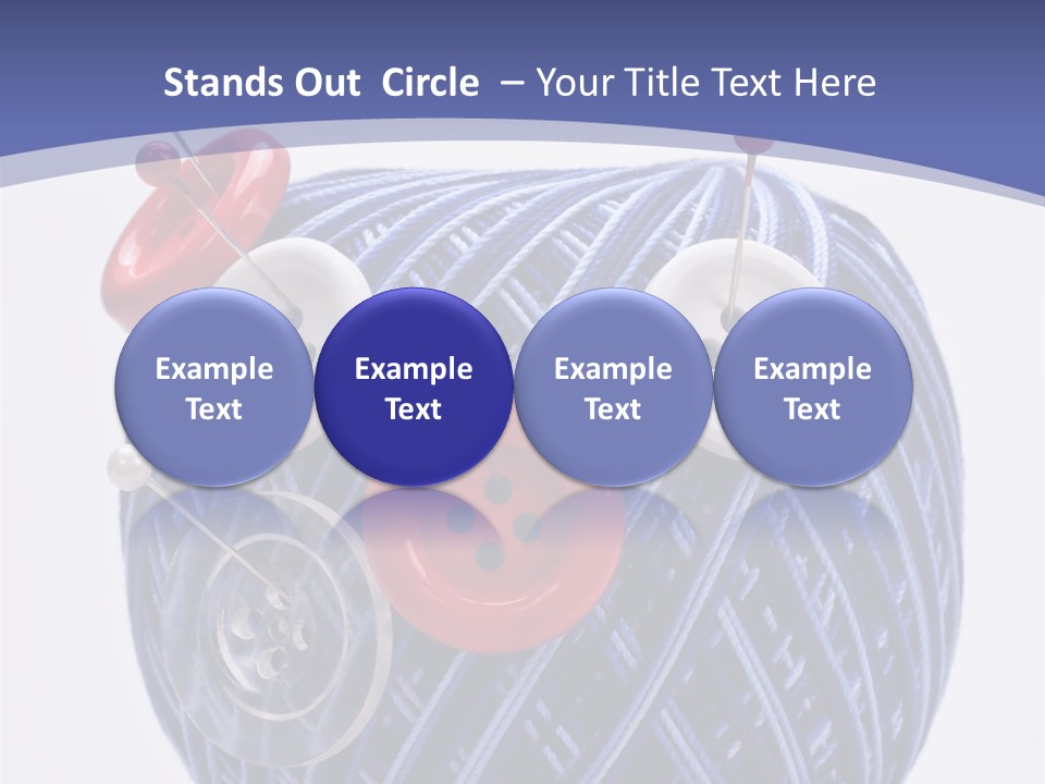 Sewing Textile Clothes PowerPoint Template