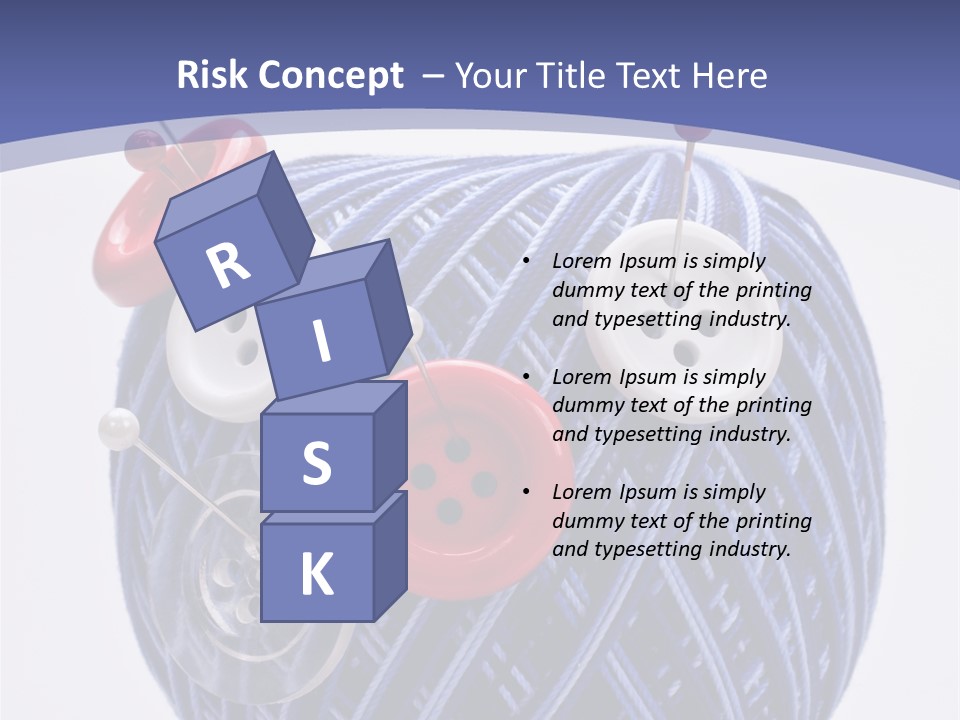 Sewing Textile Clothes PowerPoint Template