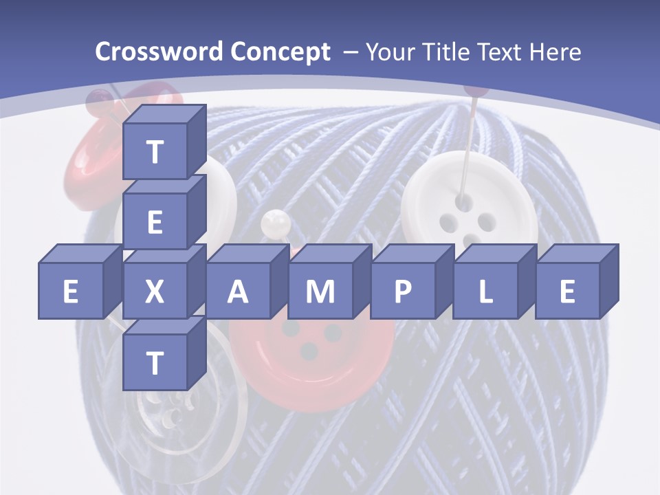 Sewing Textile Clothes PowerPoint Template