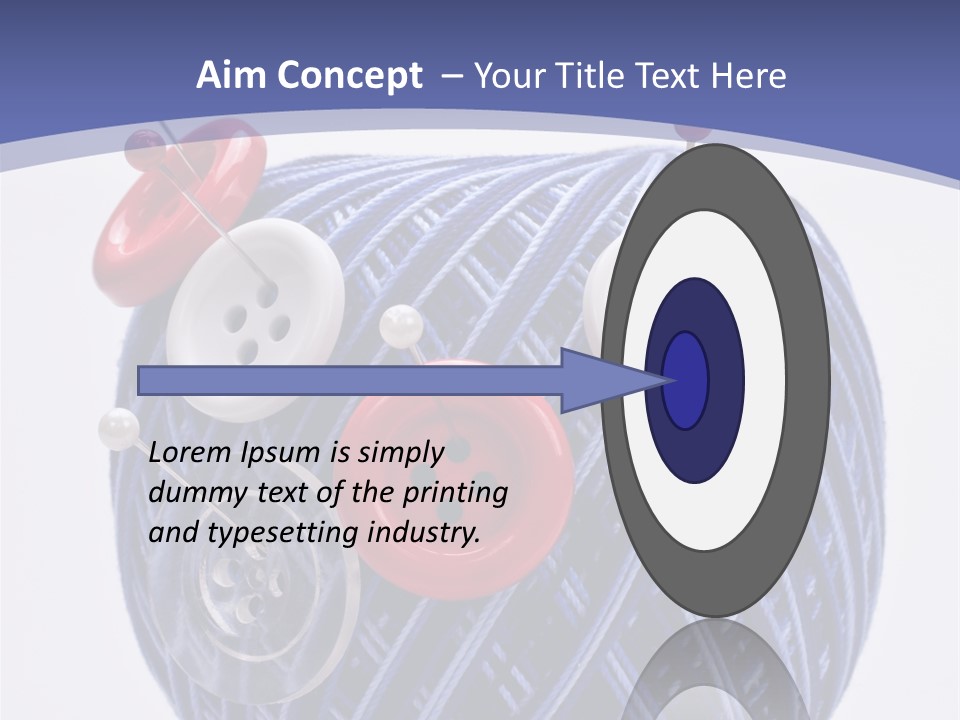 Sewing Textile Clothes PowerPoint Template