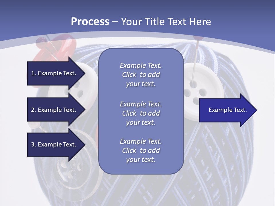 Sewing Textile Clothes PowerPoint Template