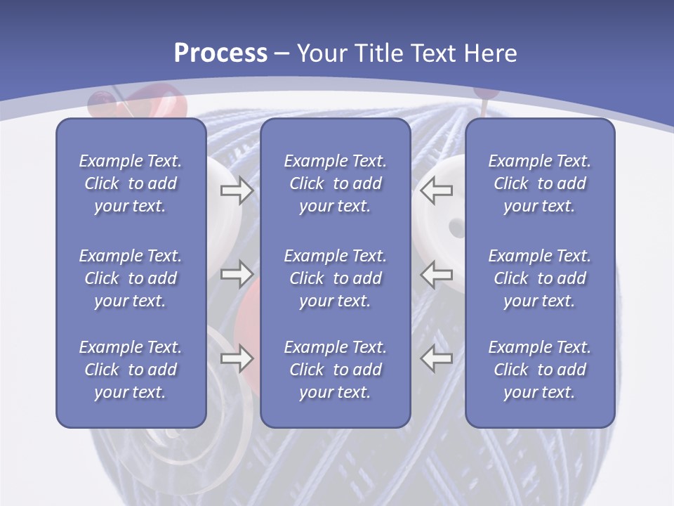 Sewing Textile Clothes PowerPoint Template