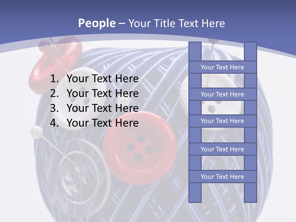 Sewing Textile Clothes PowerPoint Template