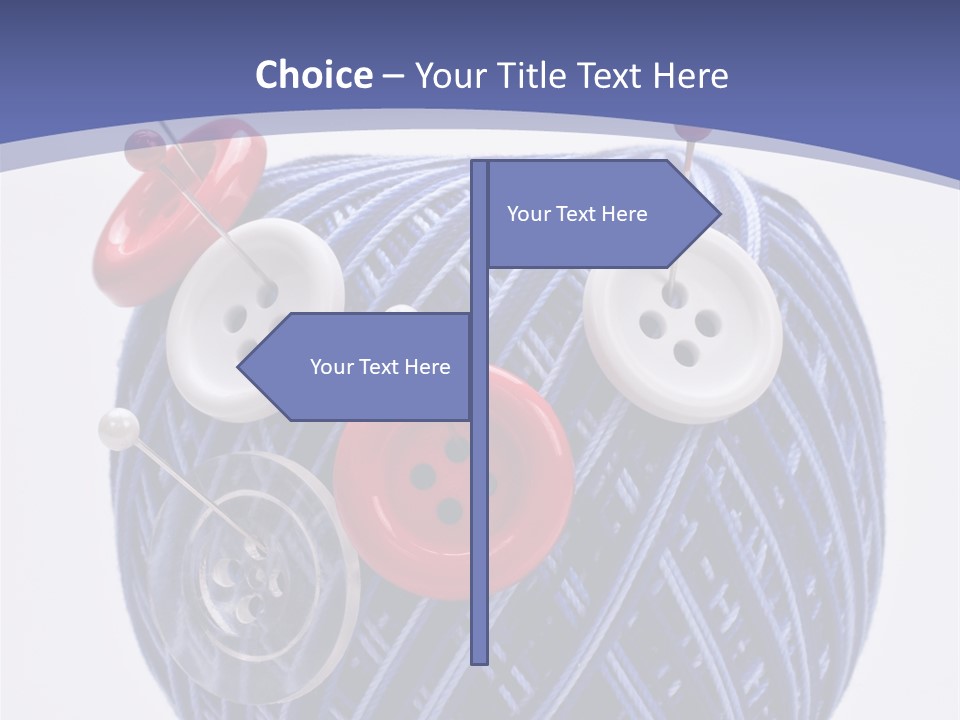 Sewing Textile Clothes PowerPoint Template