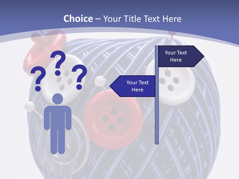 Sewing Textile Clothes PowerPoint Template