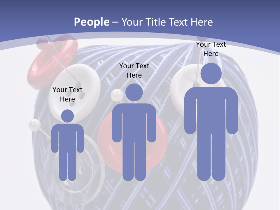 Sewing Textile Clothes PowerPoint Template