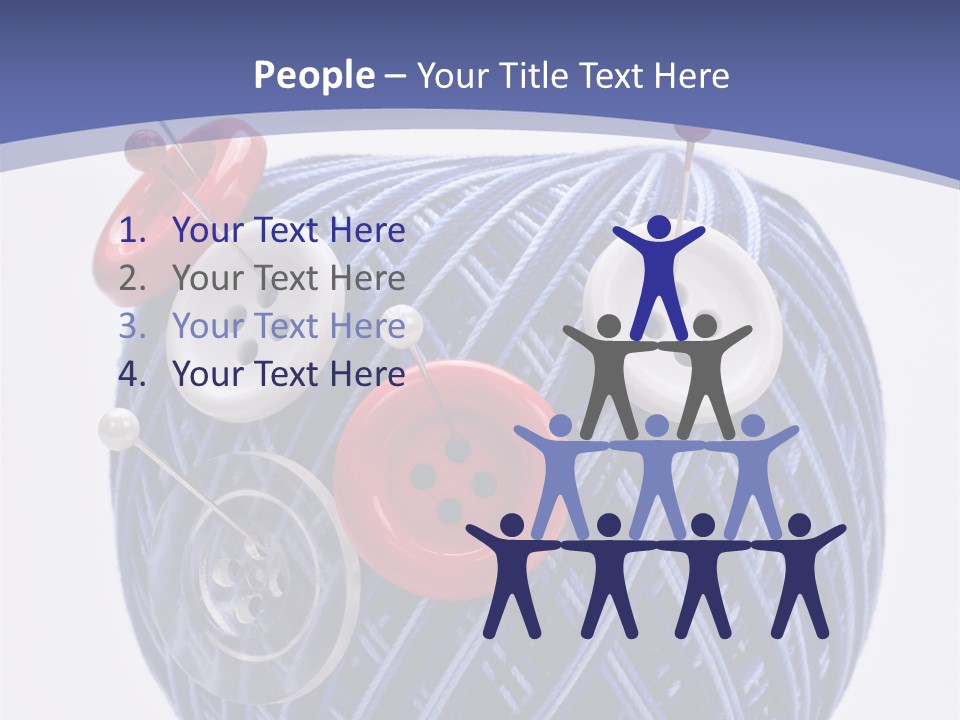 Sewing Textile Clothes PowerPoint Template