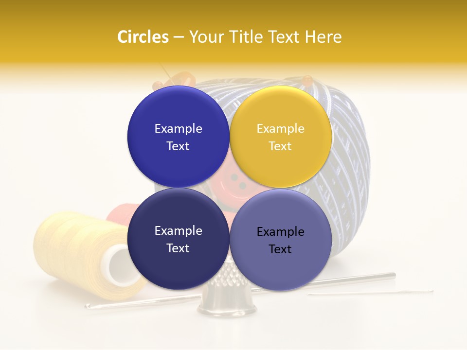 Clothing Craft Repair PowerPoint Template