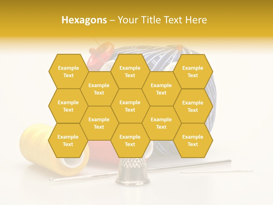 Clothing Craft Repair PowerPoint Template